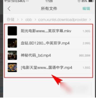 手机迅雷怎么查找下载文件 手机迅雷怎么查找下载文件