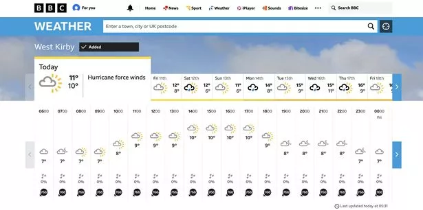 BBC天气预报失误,英国人预测“风速14408英里/小时,气温404摄氏度” BBC天气预报失误,英国人预测“风速14408英里/小时,气温404摄氏度”