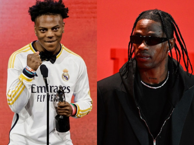IShowSpeed在Fanatics Fest的一场赛跑中击败了Travis Scott IShowSpeed在Fanatics Fest的一场赛跑中击败了Travis Scott