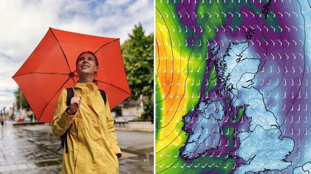 英国天气:地图显示32摄氏度的热浪将在两天的风暴混乱之前结束 英国天气:地图显示32摄氏度的热浪将在两天的风暴混乱之前结束